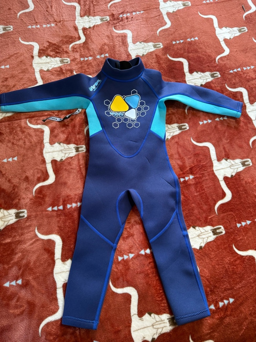 Kids Lavatone 2mm Neoprene Full Wetsuit - Size 2-3 - UV 50+